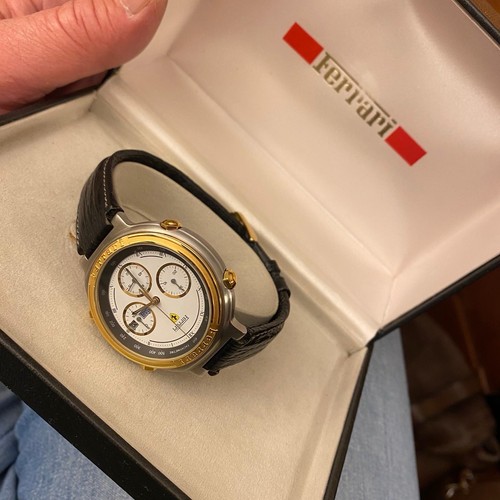 Ferrari cartier chronograph - cartier,