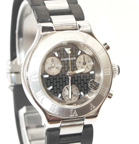 Cartier chronograph ref - cartier,