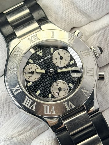 Vintage cartier herrenuhr - cartier, 21