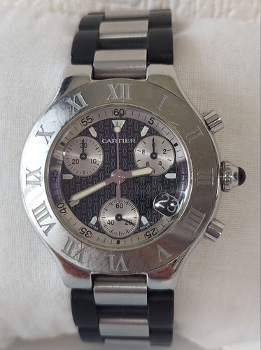 Cartier must chronoscaph - cartier, 21