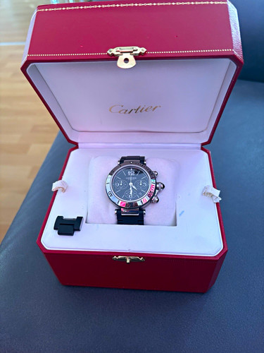 Cartier pasha chronograph - cartier,