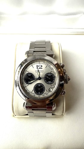Cartier pasha chronograph - chronograph, –