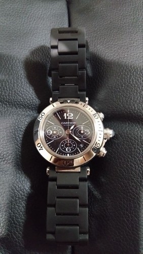 Cartier pasha chronograph - cartier,