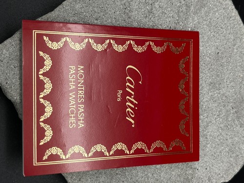 1121 cartier booklet pasha - cartier,