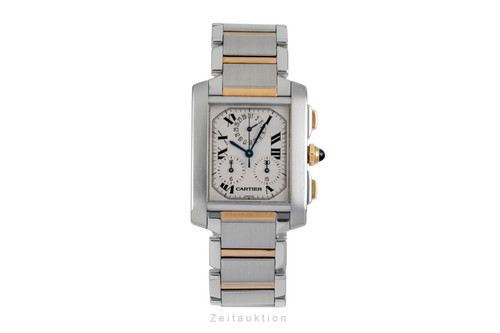 Cartier tank francaise - cartier, stahl