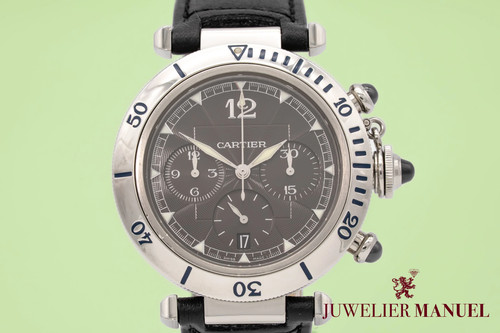 Cartier pasha 2113 chronograph - cartier,
