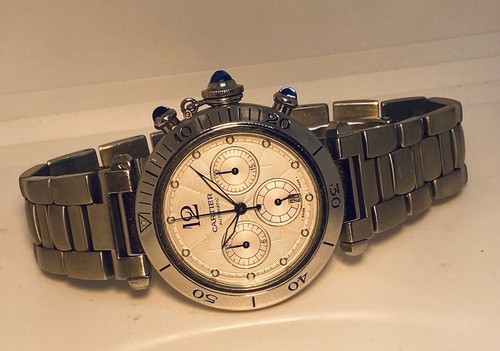Cartier pasha chronograph - cartier,