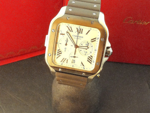 Cartier santos chronograph - santos,